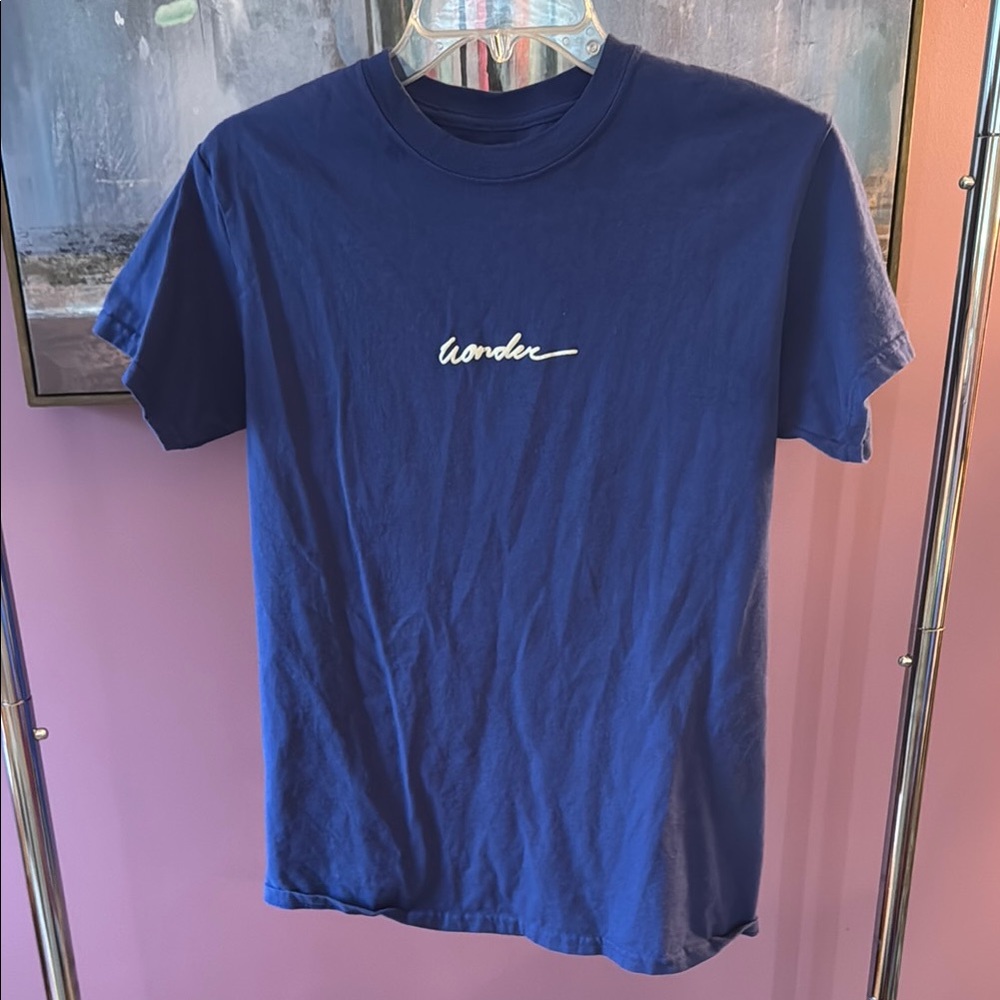 Shawn Mendes Official Merch Blue Wonder Tshirt
